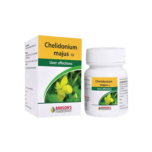 Bakson's Homeopathy Chelidonium Majus Tablets Mytrendzcart