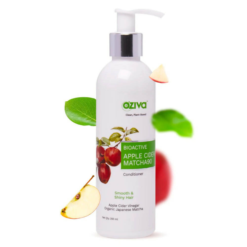 OZiva Bioactive Apple Cider Vinegar Matcha90 Conditioner - Mytrendzcart