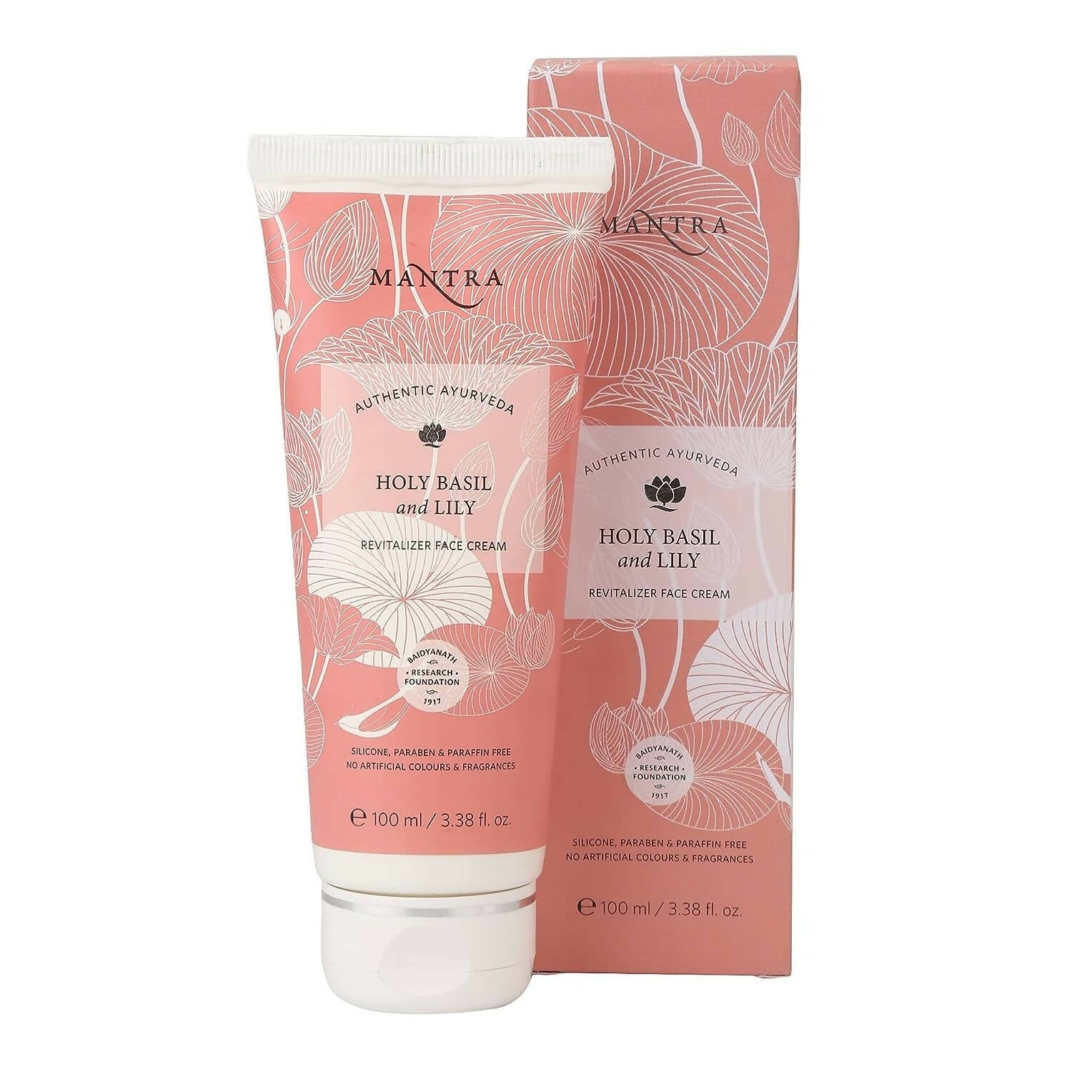 Mantra Herbal Holy Basil and Lily Revitalizer Face Cream - Mytrendzcart