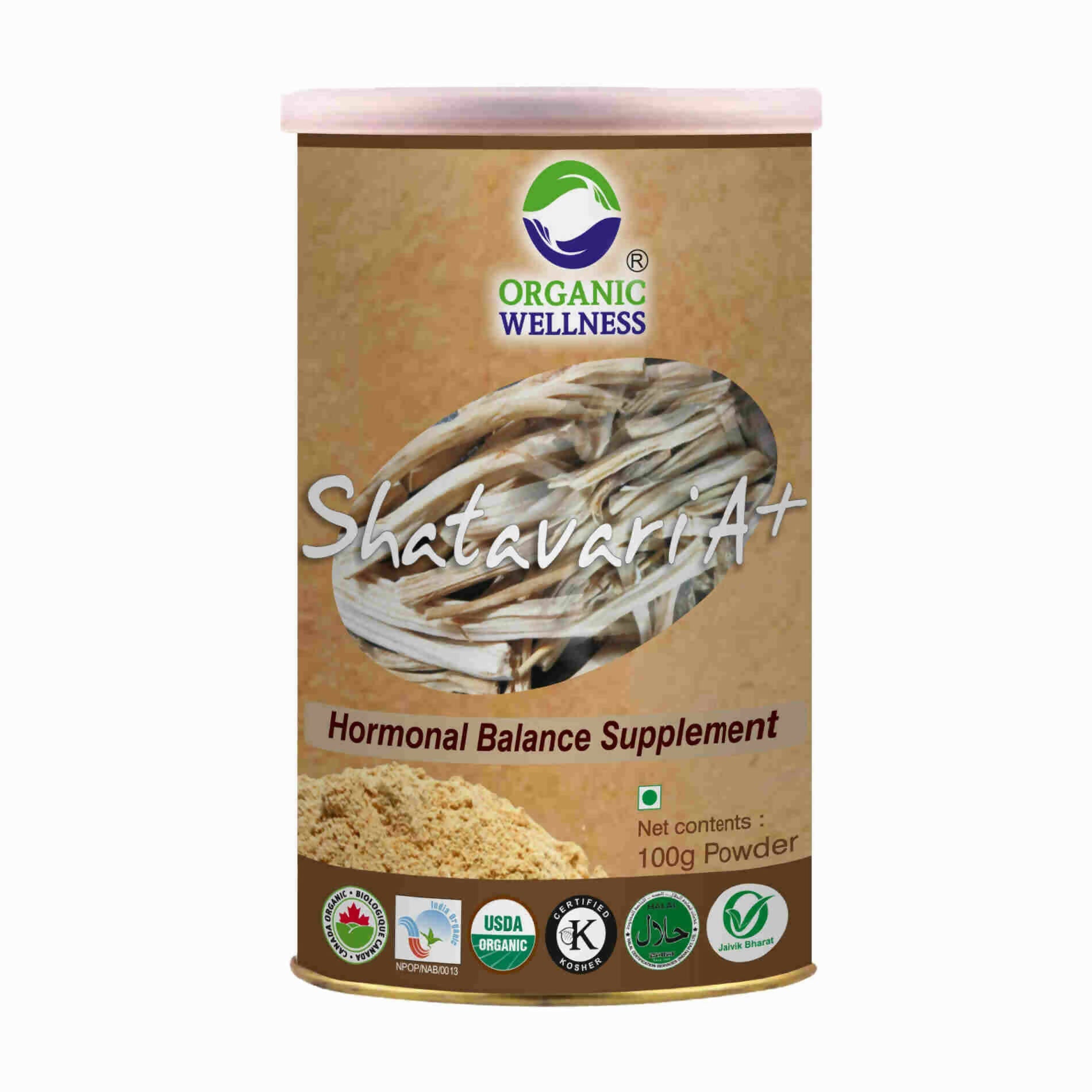 Organic Wellness Shatavari Powder - Mytrendzcart