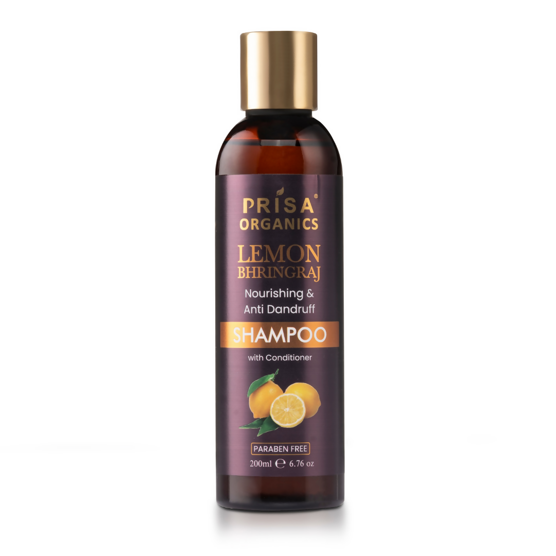 Prisa Organics Lemon & Bhringraj Shampoo - Mytrendzcart