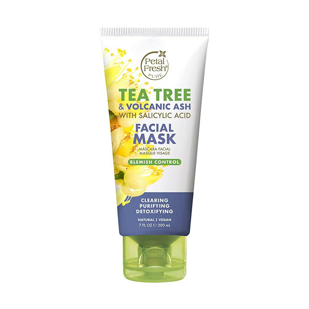 Petal Fresh Pure Tea Tree & Volcanic Ash Facial Mask - Mytrendzcart