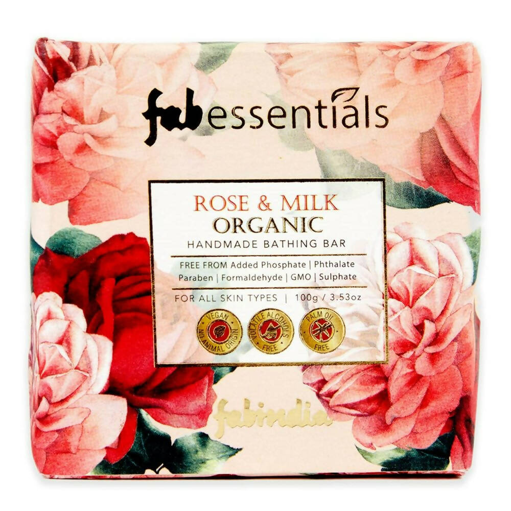 Fabessentials Rose & Milk Handmade Bathing Bar - Mytrendzcart