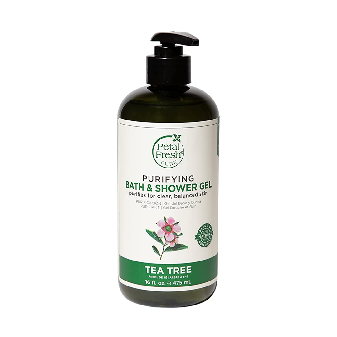 Petal Fresh Pure Purifying Bath and Shower Gel with Organic Tea Tree - Mytrendzcart