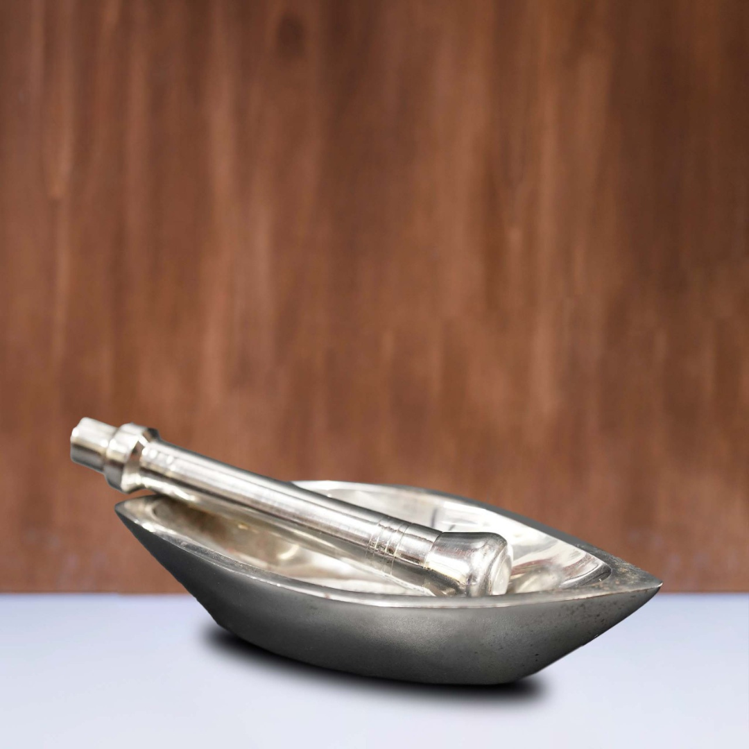 Stainless Steel Mortar & Pestle Set: Authentic Indian Kitchen Essential for Food Enthusiasts - Mytrendzcart