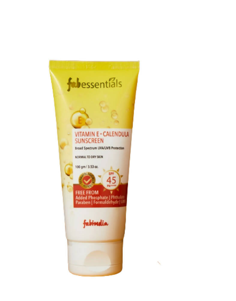 Fabessentials Vitamin E Calendula Sunscreen - Mytrendzcart