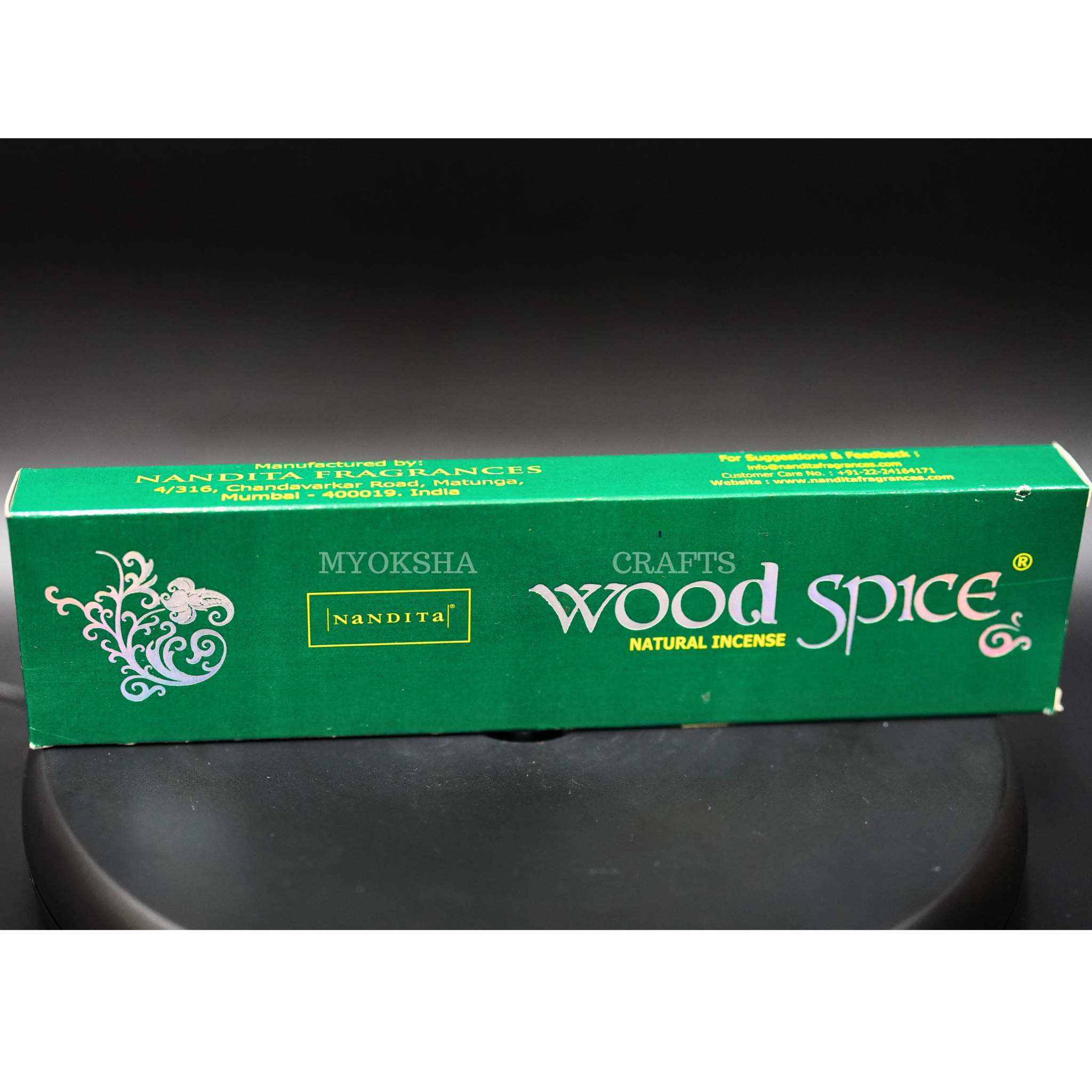 Wood Spice Agarbatti - Captivating Fragrance for a Serene Atmosphere, Ideal for Homes - Mytrendzcart