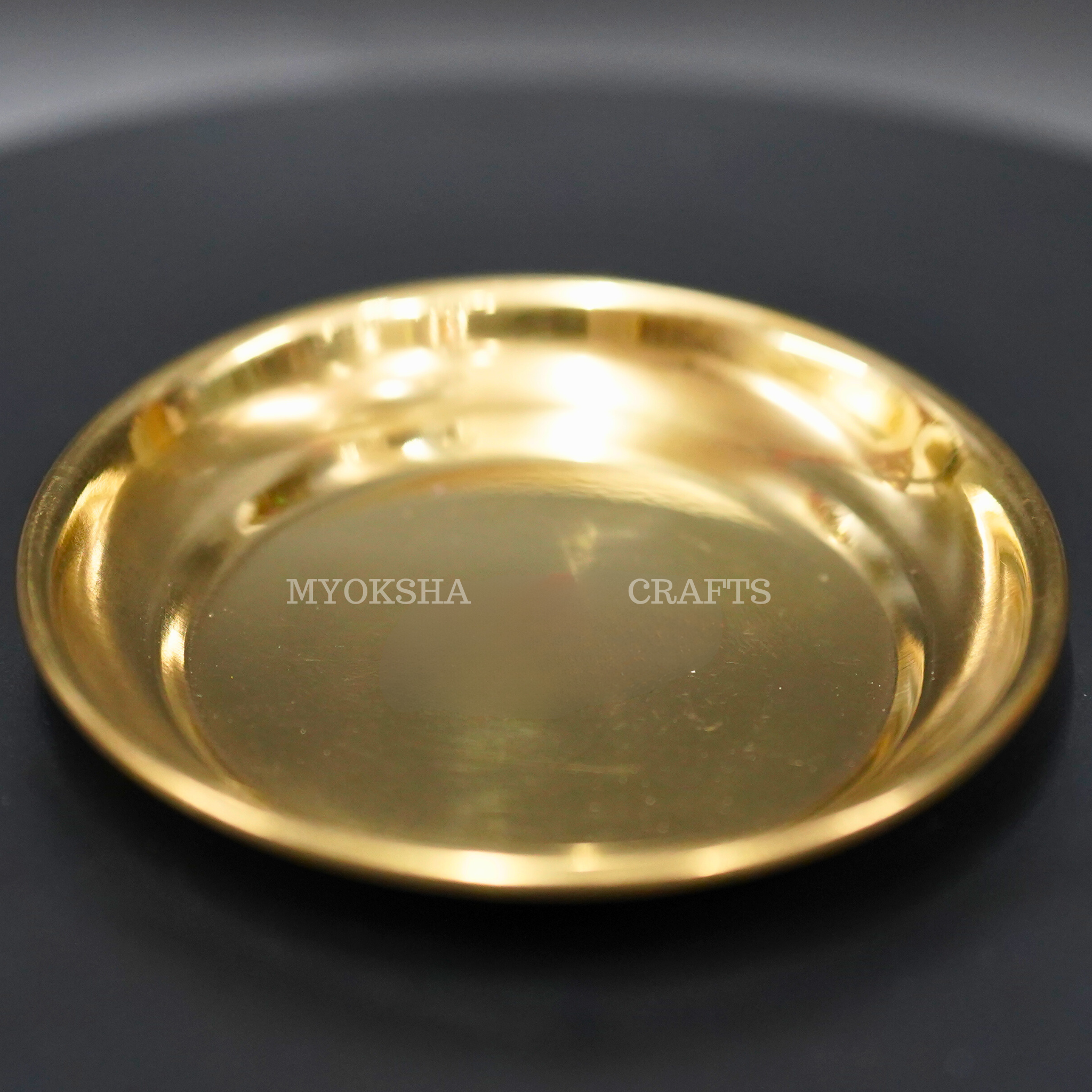 Brass Pooja Plate: Embrace Divine Rituals with Elegance - Mytrendzcart