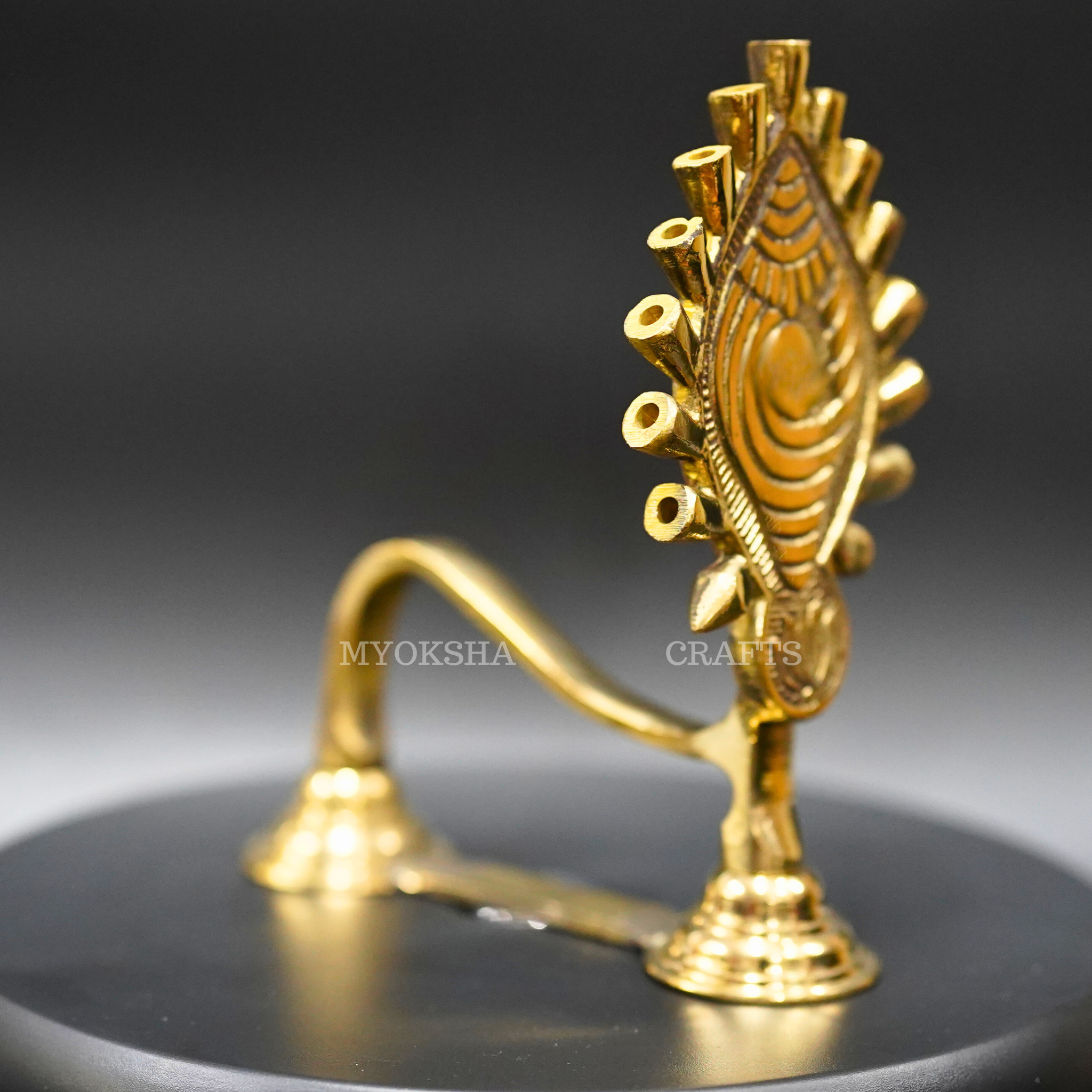 Brass Shankh Aarthi: Embrace Serenity in Pooja Rituals - Mytrendzcart