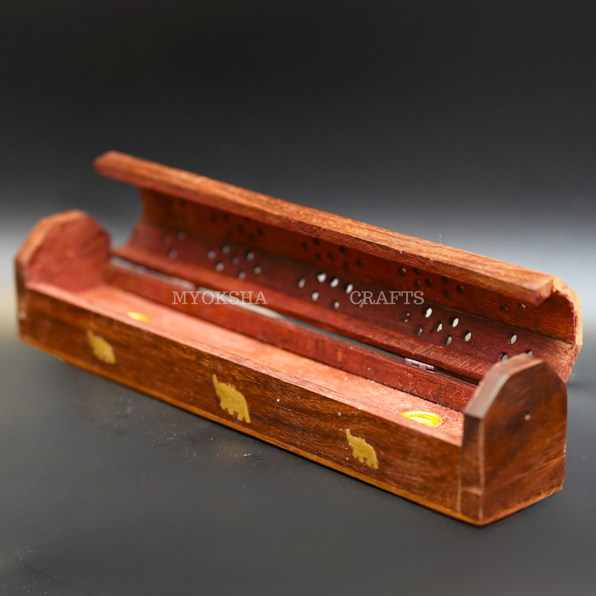 Wood Agarbatti Holder - Mytrendzcart