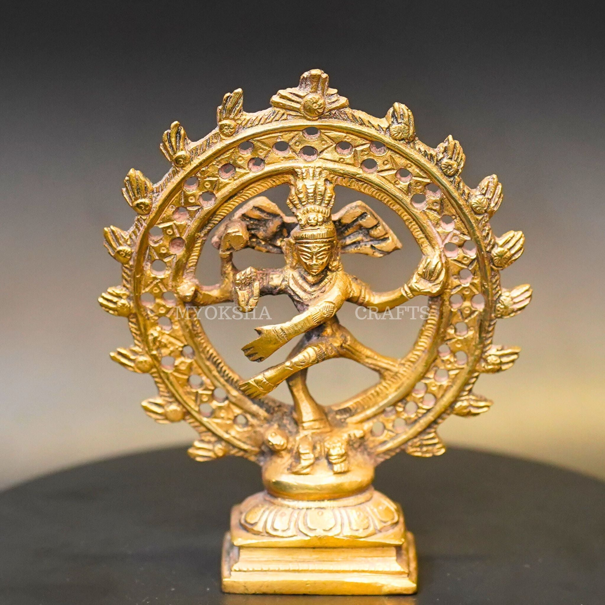 Brass Nataraja Idol - Mytrendzcart