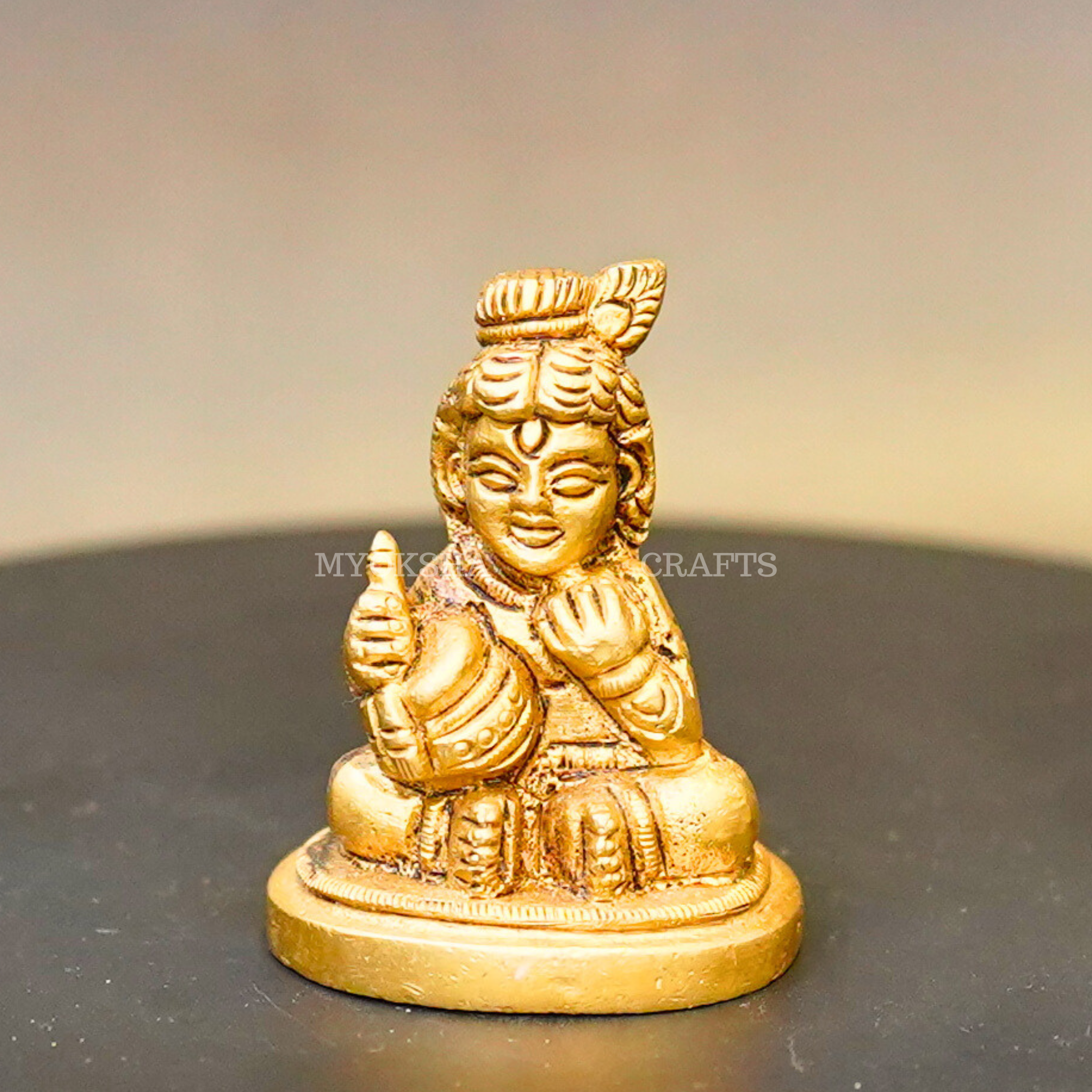 Brass Bala Krishna Idol - Mytrendzcart