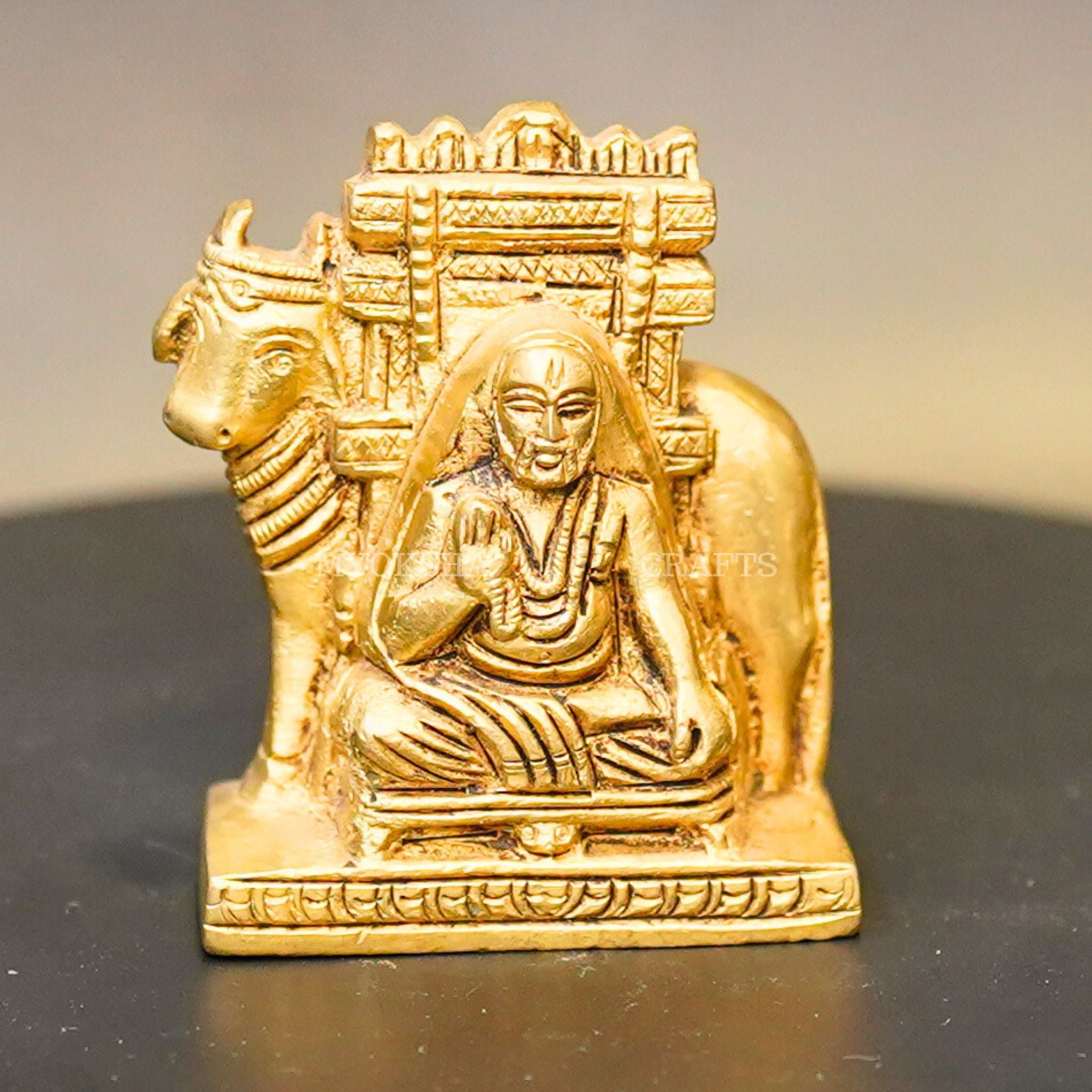 Brass Raghavendra Swamy Idol - Mytrendzcart