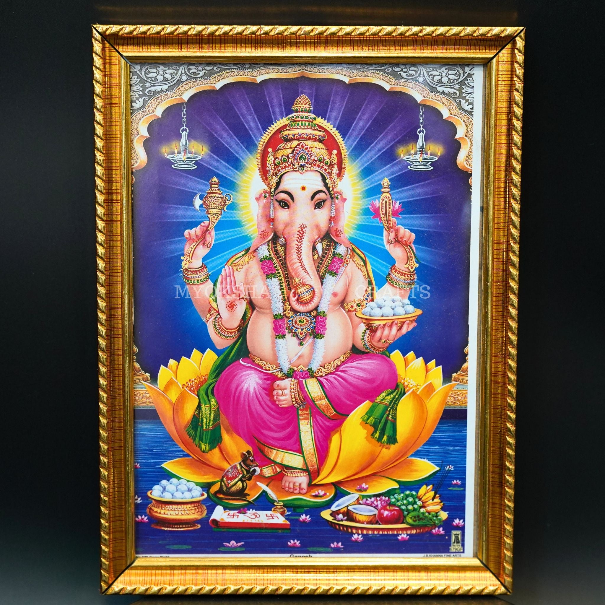 Ganesha: Photo Frame - Mytrendzcart