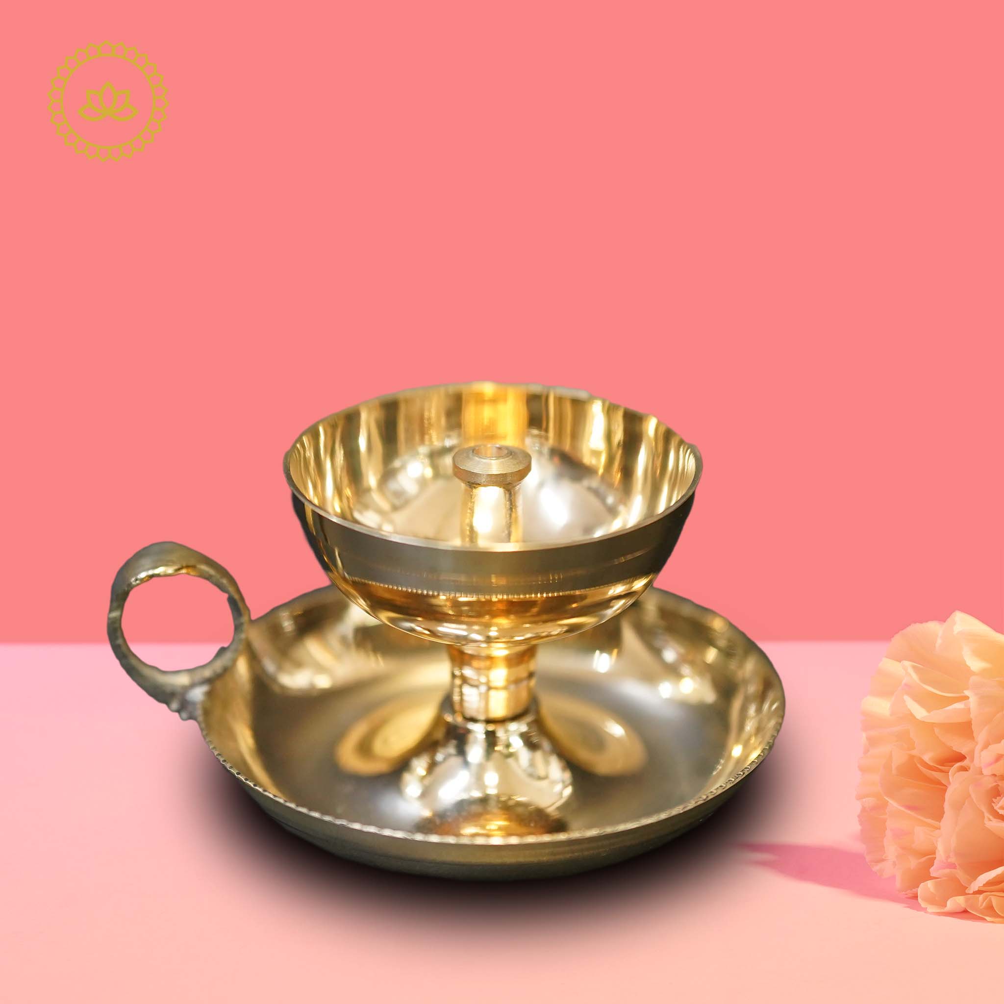 Brass Cup Diya - Mytrendzcart