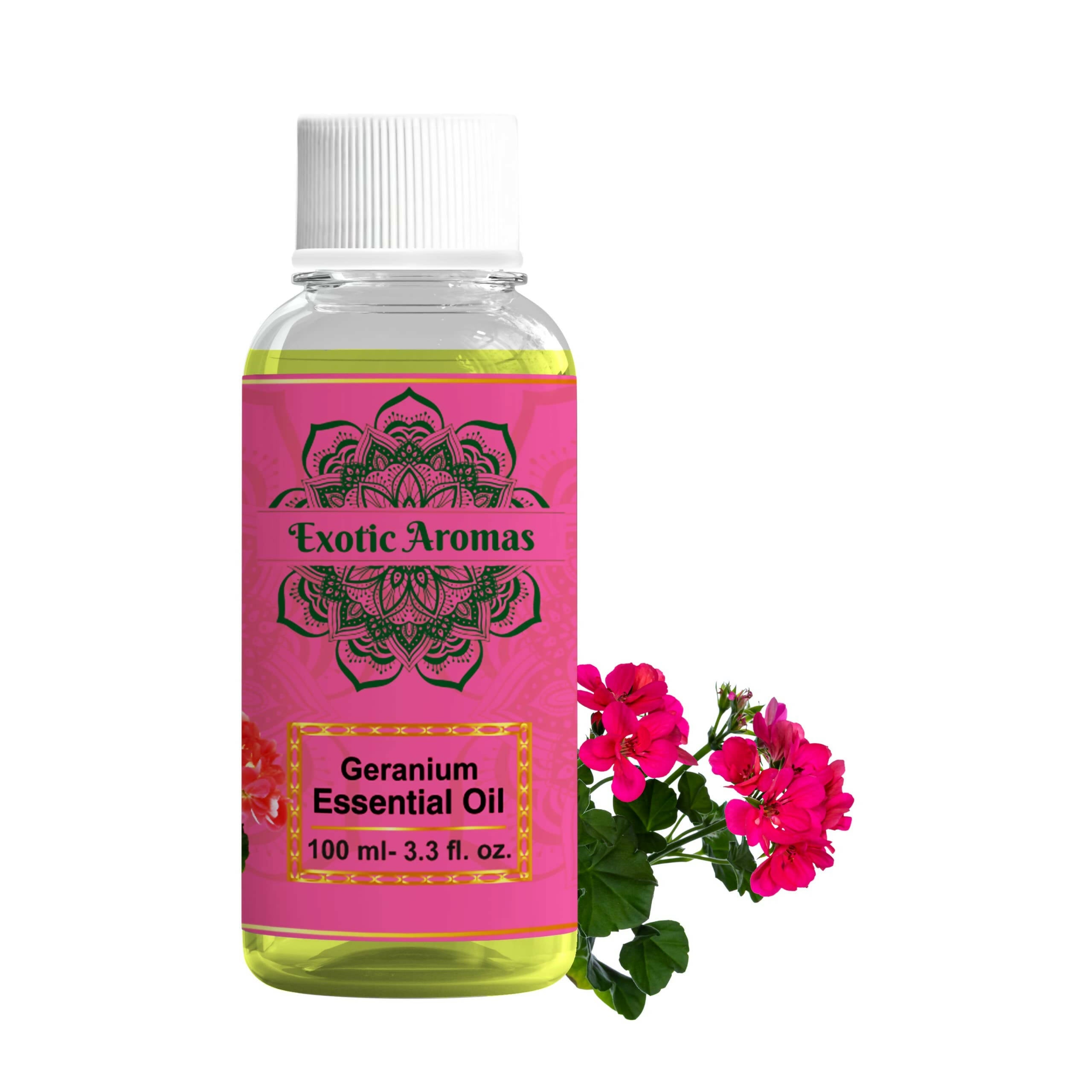 Exotic Aromas Geranium Essential Oil - Mytrendzcart