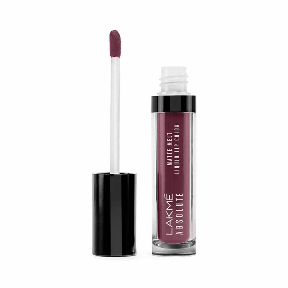 Lakme Absolute Matte Melt Liquid Lip Color - Wine N Dine Mytrendzcart