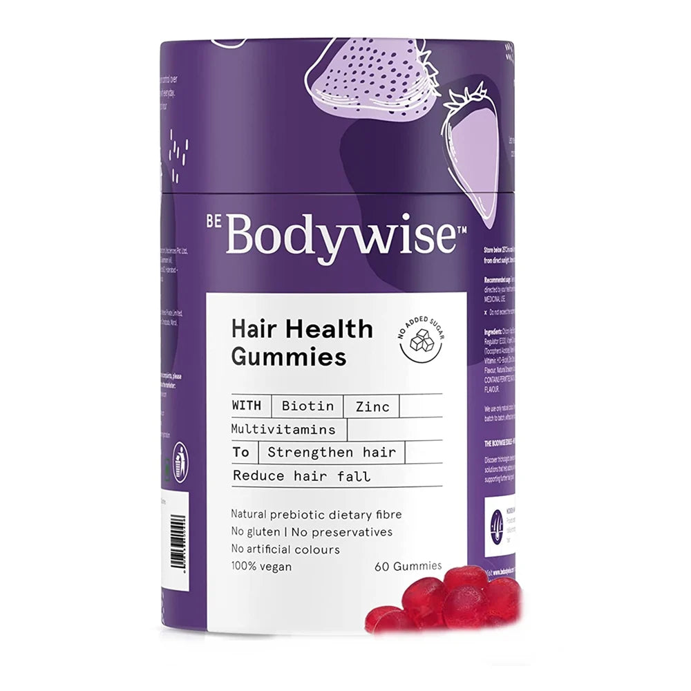 BeBodywise Hair Health Gummies -60 Gummies Mytrendzcart