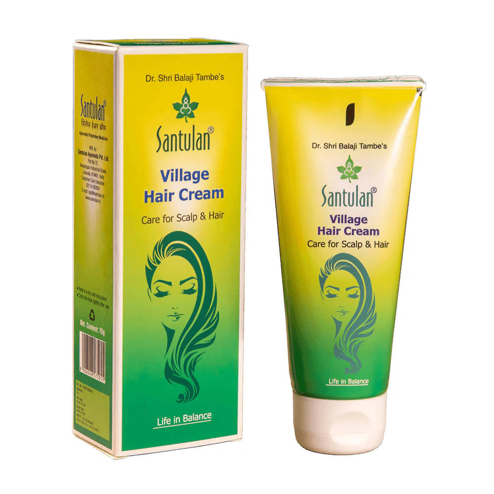 Santulan Ayurveda Village Hair Cream -70 gm Mytrendzcart