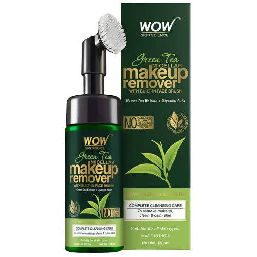 Wow Skin Science Green Tea Makeup Remover -150 ml Mytrendzcart