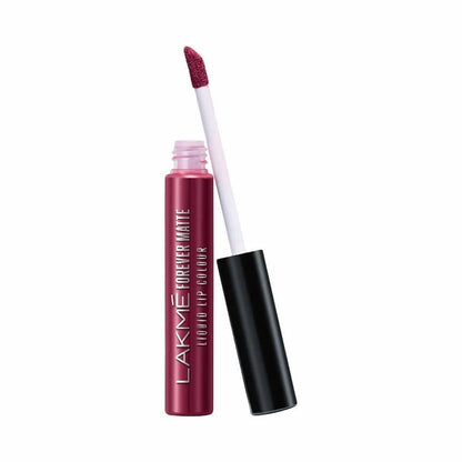 Lakme Forever Matte Liquid Lip Colour - Red Wine Mytrendzcart