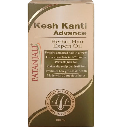 Patanjali Kesh Kanti Advanced Herbal Hair Expert Oil -100 ml Mytrendzcart