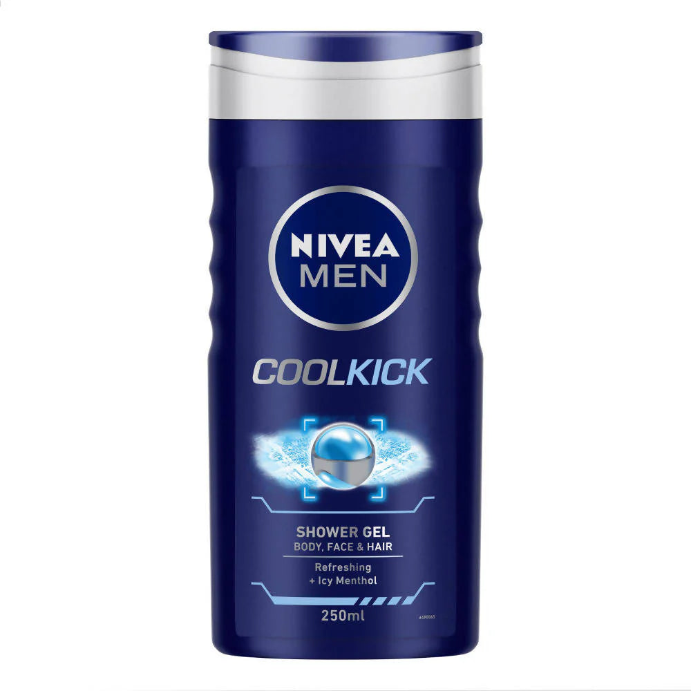 Nivea Men Cool Kick Shower Gel -250 ml Mytrendzcart