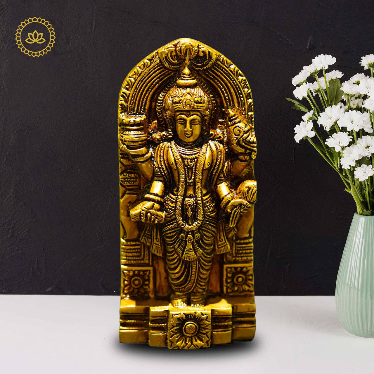 Brass Dhanvantari Mytrendzcart