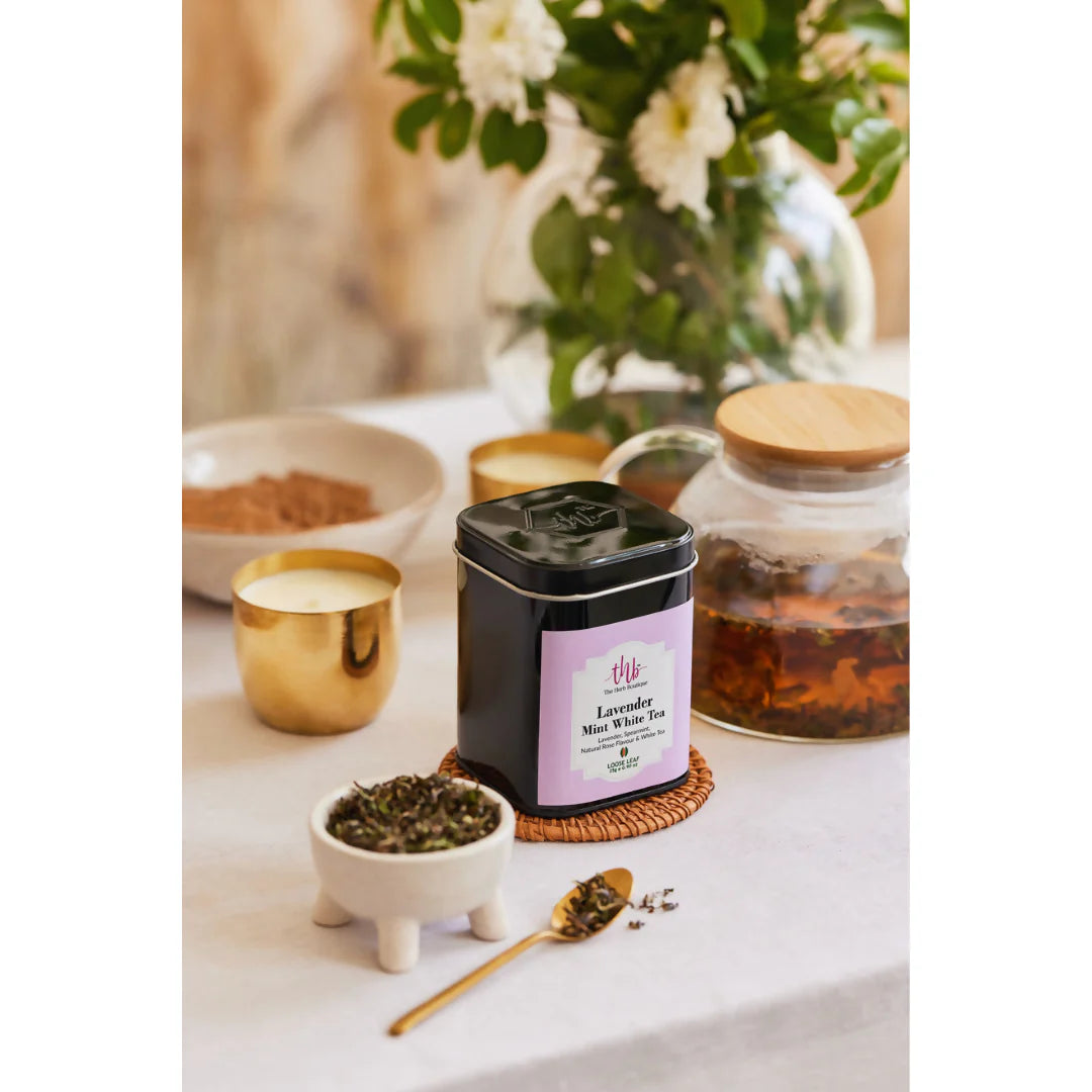 The Herb Boutique Lavender Mint White Tea -25 gm Mytrendzcart