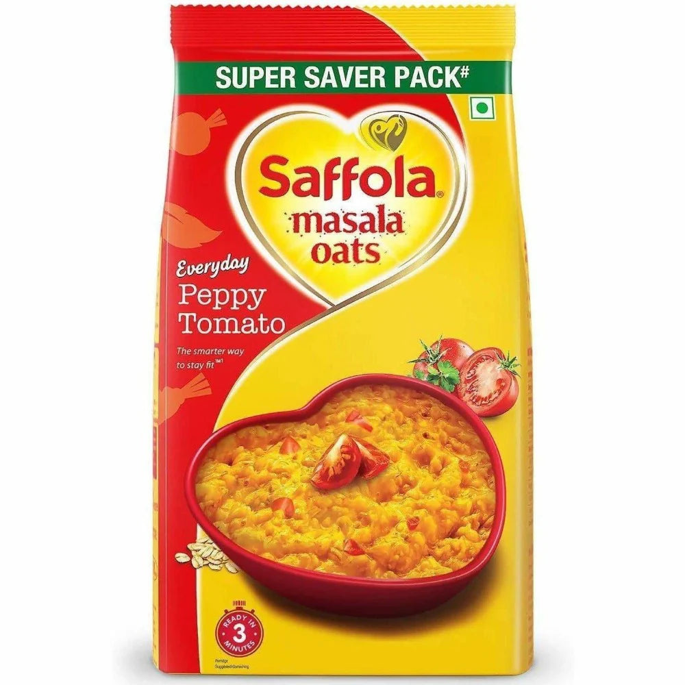 Saffola Masala Oats (Peppy Tomato) -500 gm Mytrendzcart