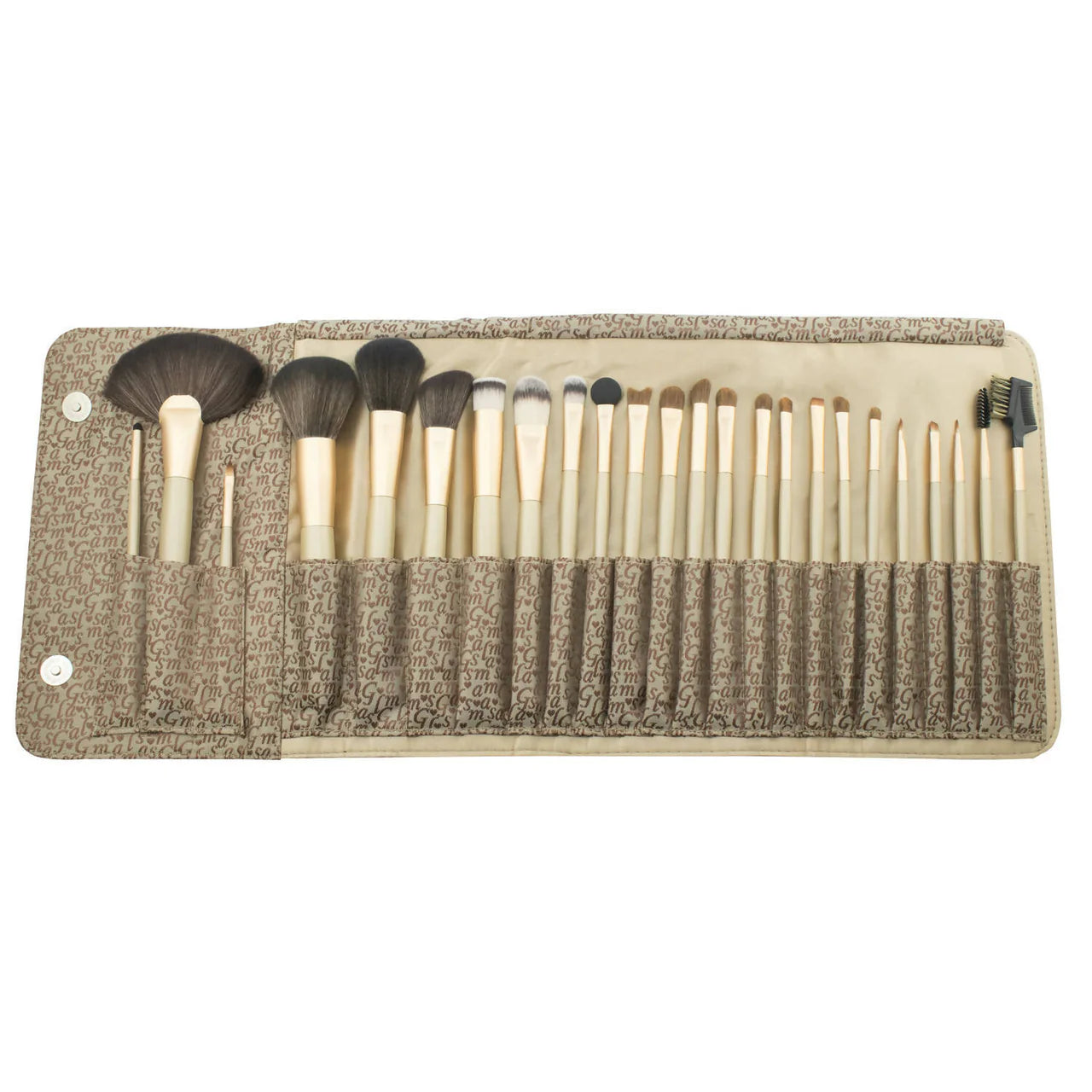 Glamgals Hollywood-U.S.A Brushes Kit Set Of 24 Pieces with Bag -Kit Mytrendzcart