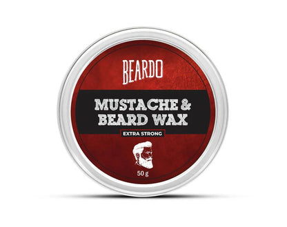 Beardo Beard and Mustache Wax Extra Strong -50 gm Mytrendzcart