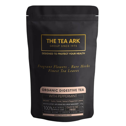 The Tea Ark Organic Digestive Tea -Pouch - 50 gm Mytrendzcart