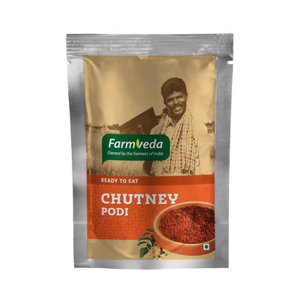 Farmveda Ready to Eat- Chutney Podi -100 gm - Pack of 2 Mytrendzcart