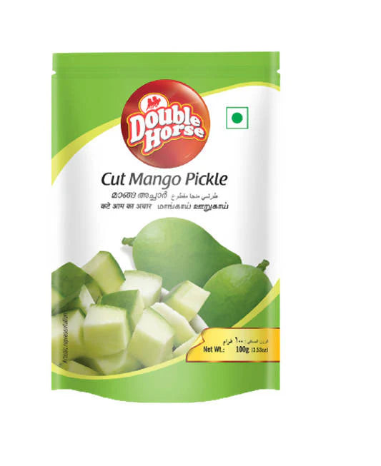 Double Horse Cut Mango Pickle -100 gm Mytrendzcart