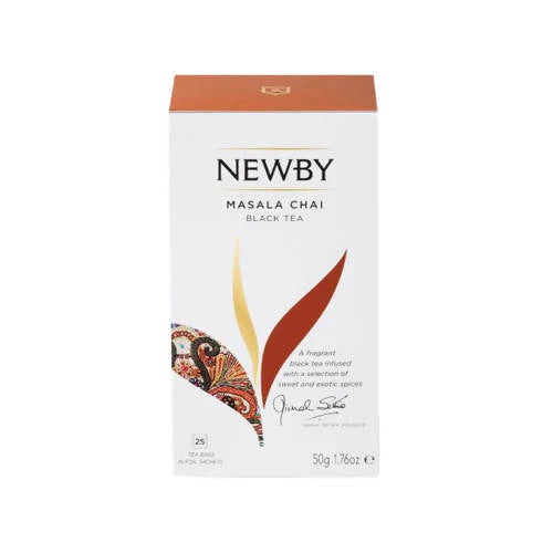 Newby Masala Chai Black Tea -25 Teabags Mytrendzcart