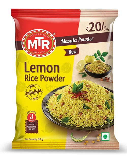 MTR Lemon Rice Powder 50 g -50 gm - Pack of 1 Mytrendzcart