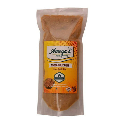 Amoga's Pickles Factory Ginger & Garlic Paste -250 gm Mytrendzcart