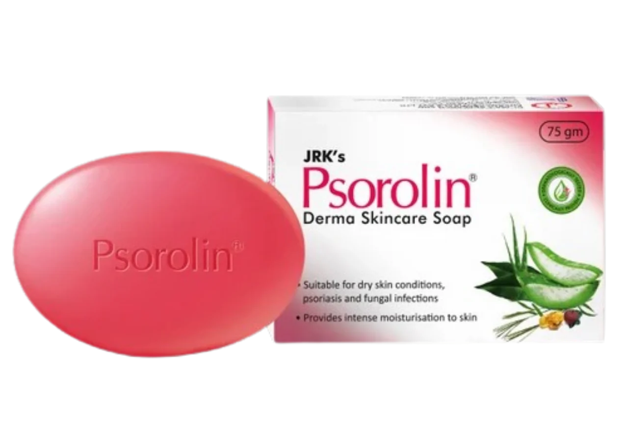 Dr. Jrk's Psorolin Derma Skincare Soap -75 gm Mytrendzcart