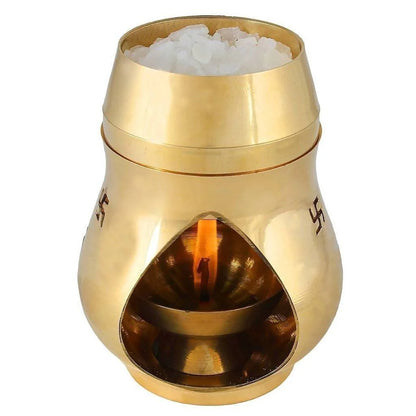 Brass Aroma Pooja Burner Mytrendzcart