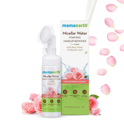 Mamaearth Micellar Water Foaming Makeup Remover For Cleaning Makeup Mytrendzcart