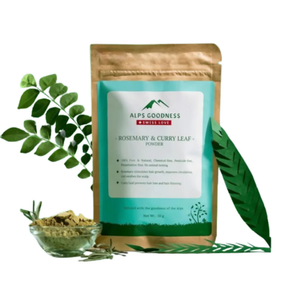 Alps Goodness Rosemary & Curry Leaf Powder -50 gm Mytrendzcart