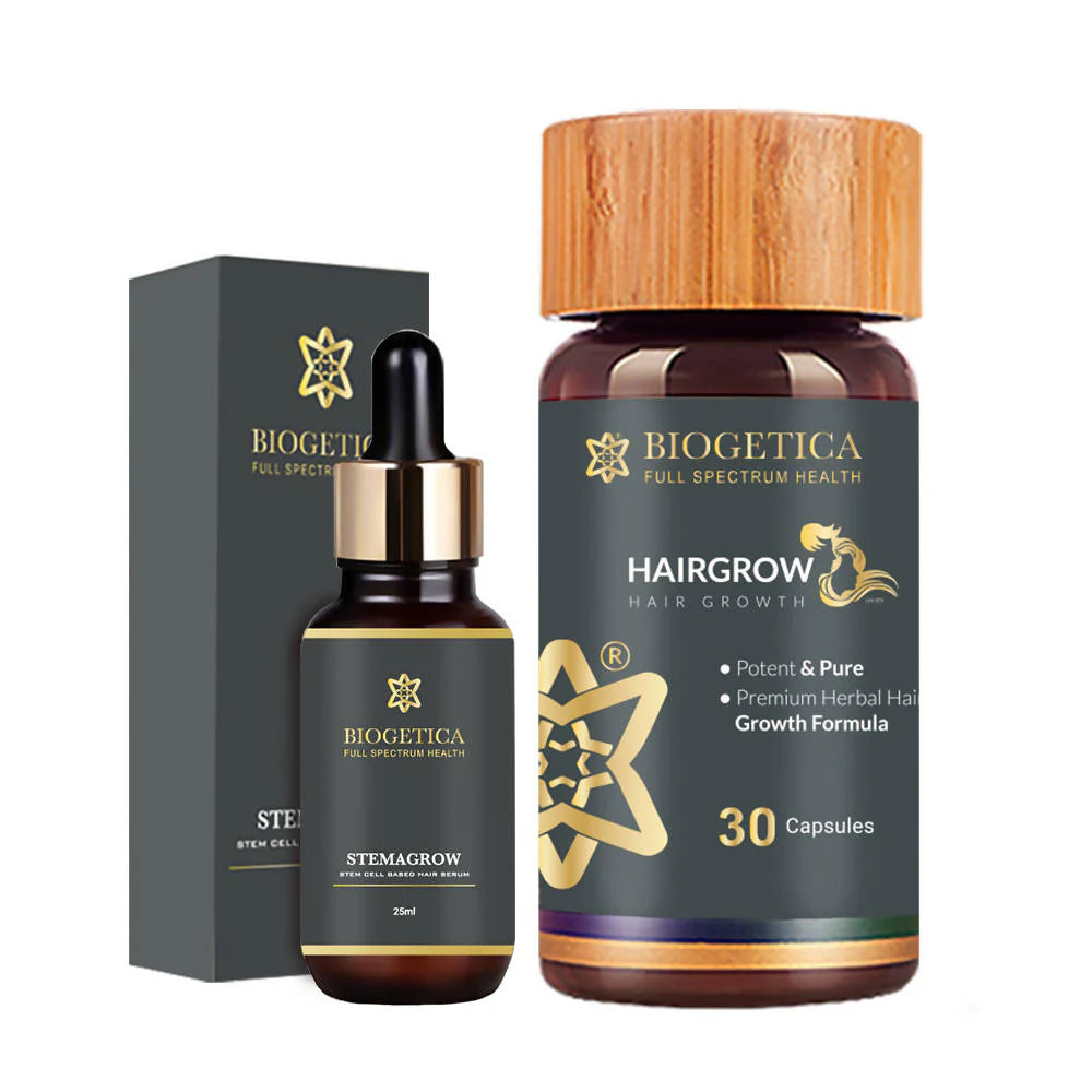 Biogetica Hairgrow Essential Natural Kit Mytrendzcart