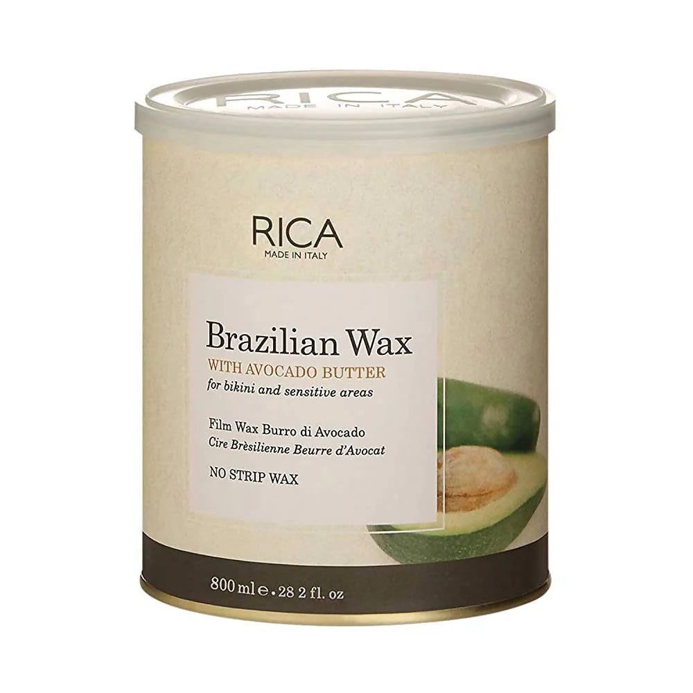 Rica Brazilian Wax with Avocado Butter, Natural & Stripless Wax -800 ml Mytrendzcart