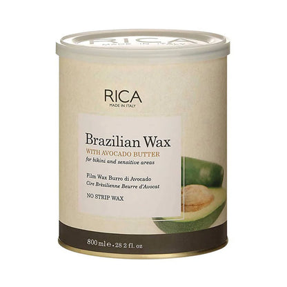 Rica Brazilian Wax with Avocado Butter, Natural & Stripless Wax -800 ml Mytrendzcart