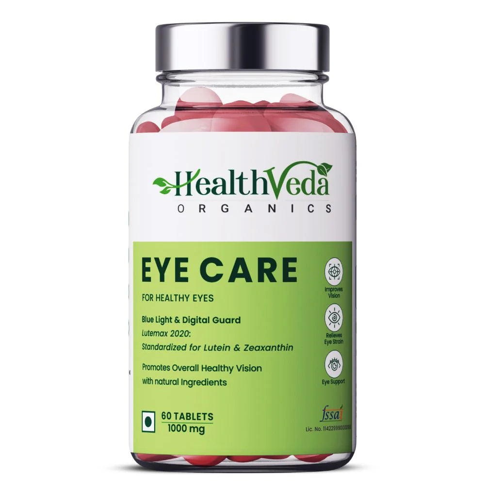 Health Veda Organics Plant Based Eye Care Supplements Tablets -60 tabs Mytrendzcart