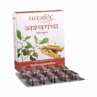 Patanjali Ashwagandha Capsules -20 caps - Pack of 1 Mytrendzcart