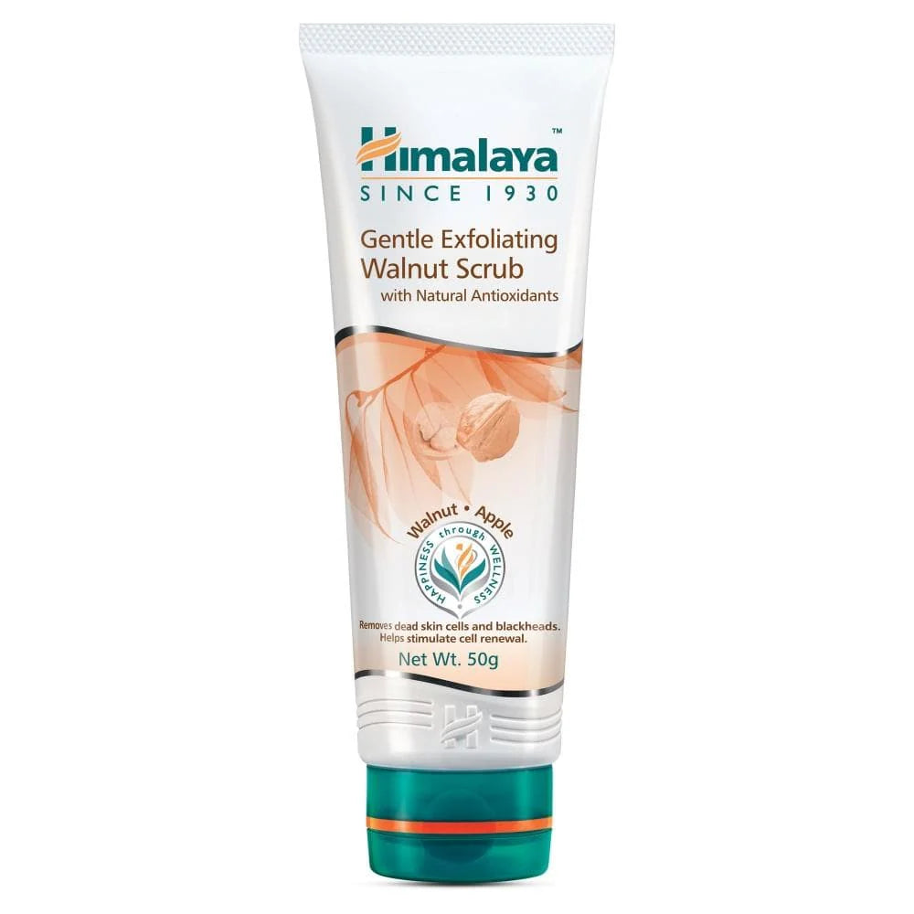 Himalaya Herbals Gentle Exfoliating Walnut Scrub -50 gm Mytrendzcart