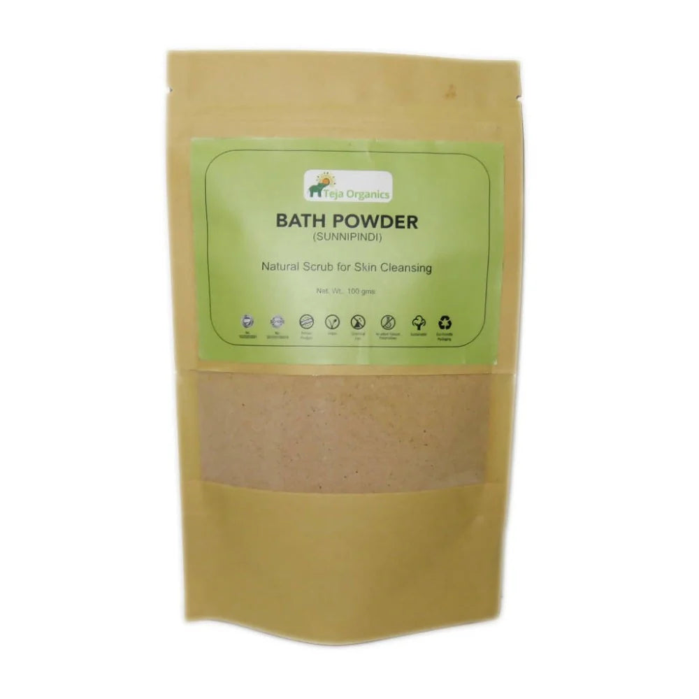 Teja Organics Bath Powder (Sunnipindi) -100 gm Mytrendzcart