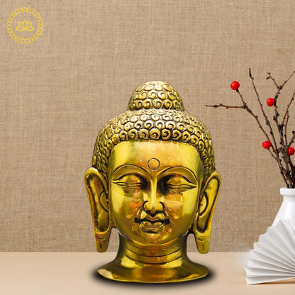 Brass Buddha Idol Mytrendzcart